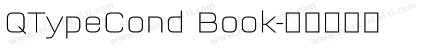 QTypeCond Book字体转换
